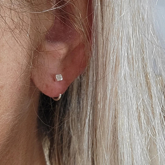 Jewelry - 🔥LAST PAIR🔥 Tiny Wraparound Huggies